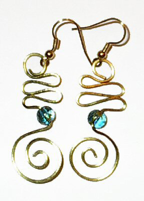 Oh Donna Earrings Available in Pierced or Clip On